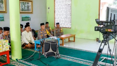 Kapolres Jombang Paparkan Progres Revitalisasi Makam Pahlawan Nasional KH Wahab Chasbullah