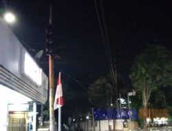 Bahaya! Traffic Light Jalan Presiden KH Abdurrahman Wahid Jombang Padam