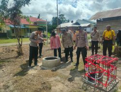 Polres Kaimana Berikan Bantuan Sumur Bor dan Pompa Air Kepada Ponpes Hidayatullah Kampung Coa