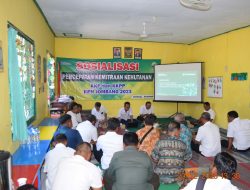 Perhutani KPH Jombang, Sosialisasikan Perdir Percepatan Usaha Produktif ke LMDH di Nganjuk