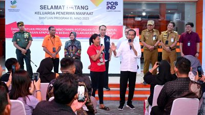 Presiden Jokowi Pastikan Penyaluran Bantuan BLT El Nino di Manado
