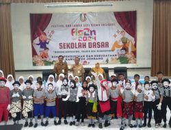 Kepala Disdikbud Jombang Buka Festival dan Lomba Seni Siswa Nasional Jenjang Sekolah Dasar