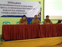 Disdikbud Jombang Berikan Sosialisasi Pedoman Teknis PPDB Tahun Pelajaran 2024/2025