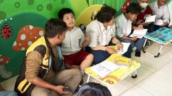 Maxim Rayakan Hari Anak Nasional Bersama Murid SLB Bangun Bangsa Surabaya