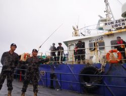 Berkas Kapal Ilegal Asing Diserahkan ke Kejaksaan Negeri Tual