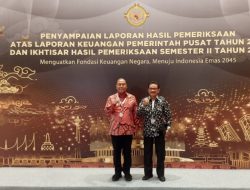 Ketua DPRD Bersama Pj Bupati Jombang Hadiri Penyerahan Laporan Hasil Pemeriksaan LKPP dan IHPS II Tahun 2023