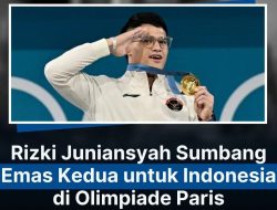 Rizki Juniansyah Peraih Mendali Emas Olimpiade Paris 2024