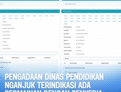 Pengadaan Dinas Pendidikan Nganjuk Terindikasi Ada Permainan Dengan Penyedia