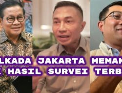 Elektabilitas Calon Gubernur DKI Jakarta 2024