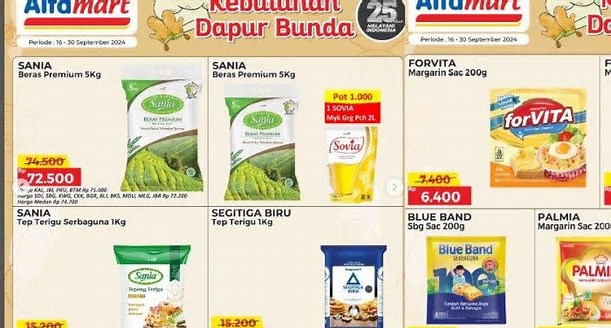 Katalog Beras dan Minyak Goreng Murah