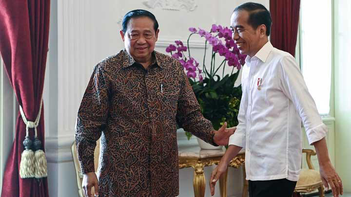 SBY Bertemu Jokowi Usai Bersua