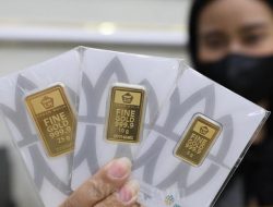 Harga Emas 24 Karat Antam Hari Ini Naik ke Rp1,46 Juta per Gram