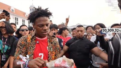 iShowSpeed seorang YouTuber terkenal
