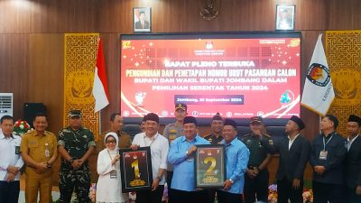 Pilkada Jombang 2024, MuRah Nomor Urut 1 dan WarSa Nomor Urut 2