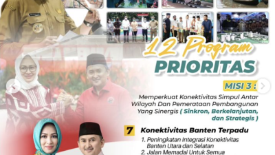 12 Program Kerja Calon Provinsi Banten "Airin-Ade"