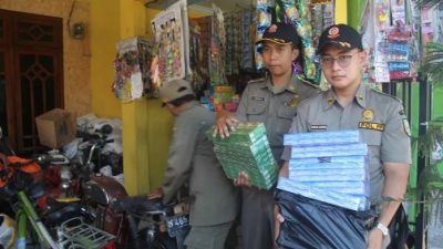 Peredaran Rokok Ilegal, Satpol PP Jombang : Jangan Sungkan Melapor Jika Menemukan