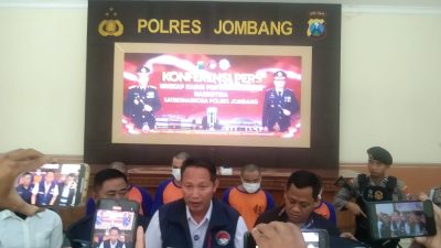Polres Jombang Ringkus Lima Pengedar Narkoba
