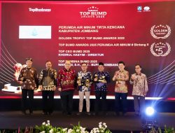 Perumdam Tirta Kencana Jombang Raih Golden Trophy di Ajang Top BUMD Awards 2025