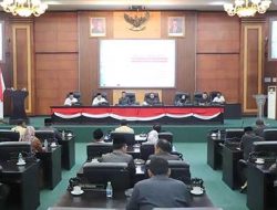 Sidang Paripurna DPRD Jombang Dalam Agenda Jawaban Bupati Terhadap Raperda Perlindungan Perempuan dan Anak Korban Kekerasan