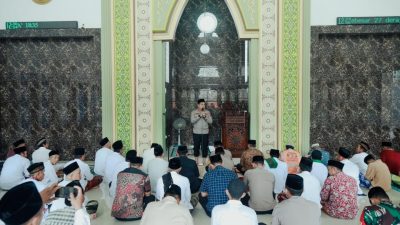 Kapolres Jombang Berikan Imbauan Kamtibmas Kepada Warga Desa Bareng