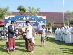 Hari Raya Idul Aha 1446 H, Polres Jombang Distribusikan Puluhan Hewan Korban