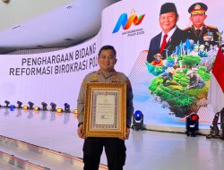 Polres Jombang Raih Penghargaan Unit Pelayanan Publik Terbaik dari Kapolri