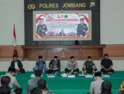 Jelang HUT Polri ke-79 dan Tahun Baru Islam, Polres Jombang Gelar Liwetan Bhayangkara