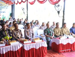 Kapolda Jatim Ikuti Panen Raya Jagung Serentak Kuartal II Virtual  bersama Presiden RI