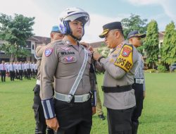 Kapolres Jombang Pimpin Apel Gelar Pasukan Operasi Patuh Semeru 2025