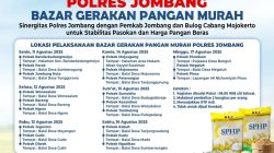bazar polres jombang