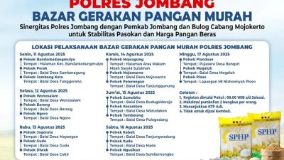 bazar polres jombang
