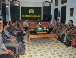 Perhutani Jombang dan Dandim 0810 Nganjuk Gelar Rakor Agroforestri Tebu