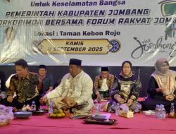 Bupati Bersama Forum Rakyat Jombang Gelar Tasyakuran di Kebonrojo
