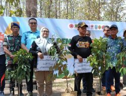 Perhutani Jombang dan BPBD Mojokerto Tanam Pohon Peringati Bulan Pengurangan Resiko Bencana