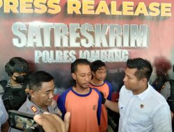 Sempat Melarikan Diri ke Bali, Pelaku Pencurian Toko di Sumobito Menyerahkan Diri