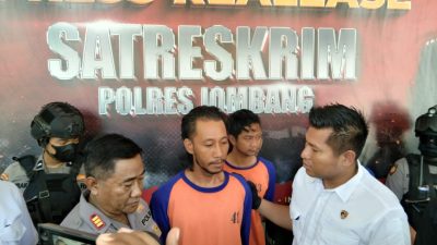 Sempat Melarikan Diri ke Bali, Pelaku Pencurian Toko di Sumobito Menyerahkan Diri