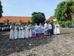 Peringati Hari Santri, SDN Sengon Jombang Pawai Kirab Budaya