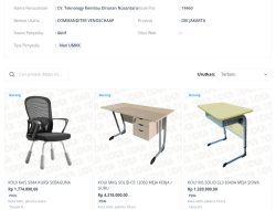 Pengadaan Mebel Disdikbud Jombang Tidak Sesuai Pembelanjaan ?