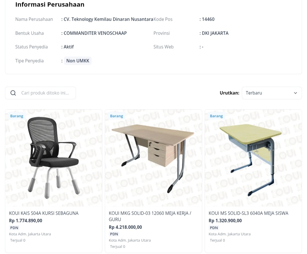 mebel disdikbud jombang