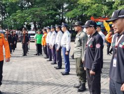 Perhutani Ikuti Apel Siaga Bencana Yang Digelar Pemkab Nganjuk
