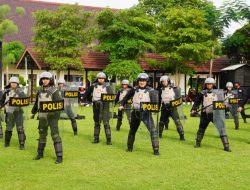 Polres Jombang Gelar Latihan Dalmas untuk Kesiapan Pelayanan Kegiatan Unjuk Rasa