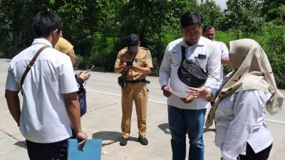 Perhutani Nganjuk Bersama Stakeholder Tinjau Lapangan Permohonan Pemasangan Tiang Listrik