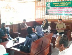 Perhutani Nganjuk Berikan Pendampingan Mahasiswa Magang Mandiri Universitas Airlangga