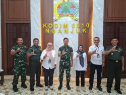 Dukung KDMP, Perhutani Berkoordinasi dengan Kodim 0811 Nganjuk
