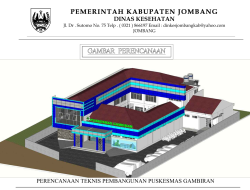 Lelang Proyek Pukesmas Gambiran Jombang 4,2 Milyar Ada Yang Menarik