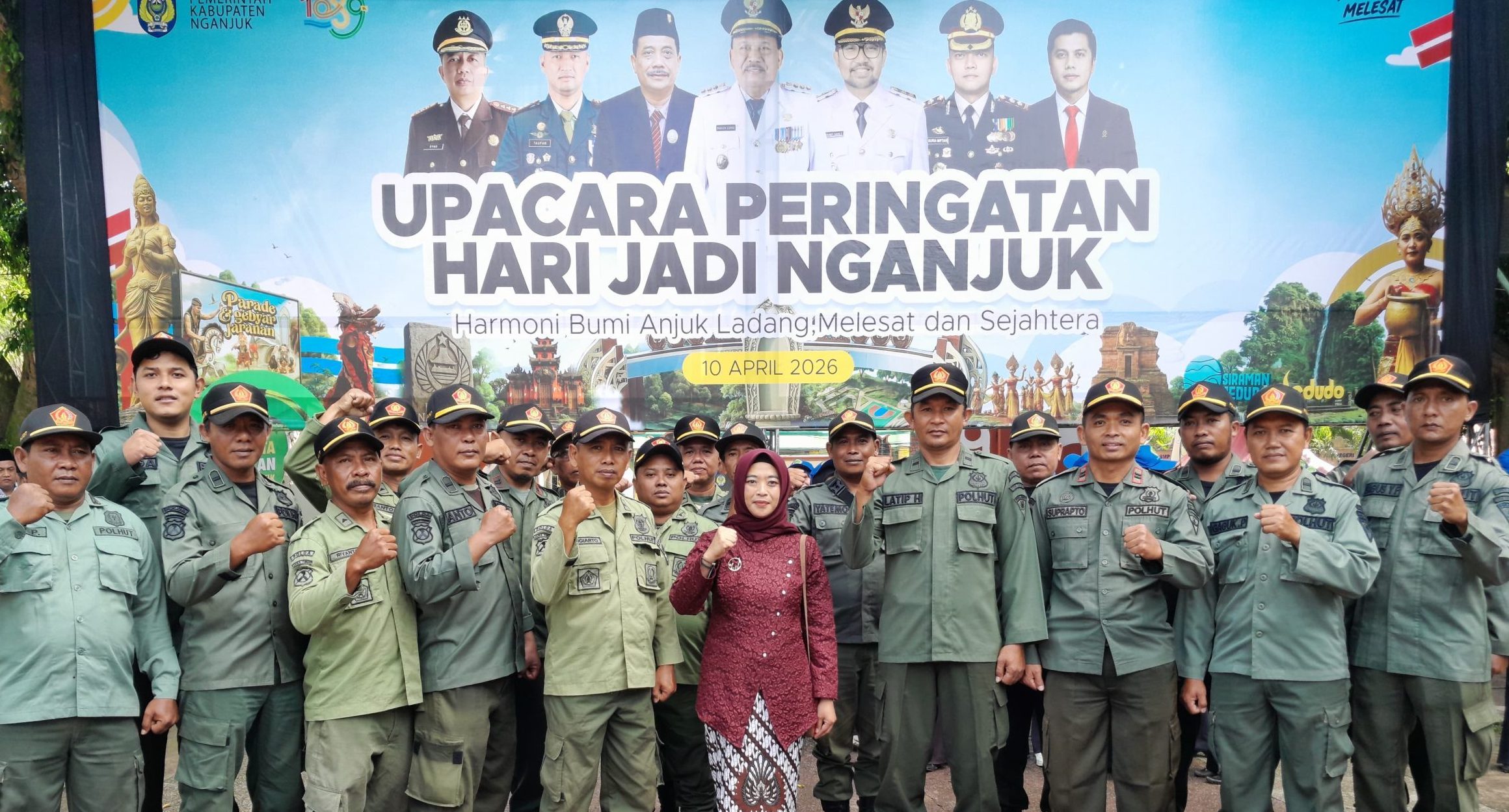 upacara hari jadi nganjuk