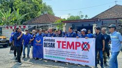 Kader Partai NasDem Jombang Demo Kantor DPD Tuntut Klarifikasi Pemberitaan Tempo