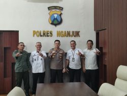 Perhutani Koordinasi dengan Polres Nganjuk Perkuat Keamanan Hutan dan Mitigasi Bencana Alam