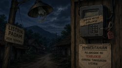 Meteran Pulsa Listrik Watumite Diblokir PLN, Warga : Lampu Rusak Tagihan Tetap Ada