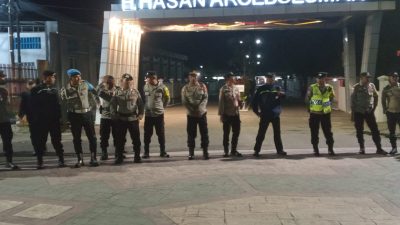 Polres Ende Kawal Pesta Komuni Suci Pertama Hingga Dini Hari